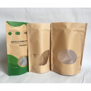 Sacchetto di imballaggio in plastica biodegradabile PLA per alimenti, custodia ecologica per stand di laminazione